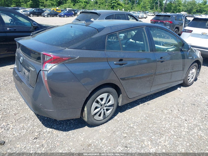 2017 Toyota Prius VIN JTDKARFU0H3045034 IAAI salvage auction — FRONT & REAR, Salvage Title, sold $2,650 on 2026-07-07 (photo 4)