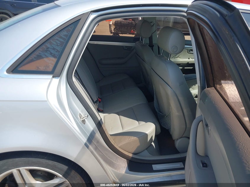 2006 Audi A4 VIN WAUDF78E36A126829 IAAI salvage auction — FRONT END, Original (Texas), sold $450 on 2026-07-08 (photo 8)