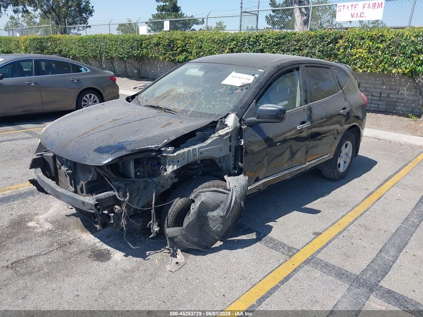 2013 Nissan Rogue VIN JN8AS5MTXDW516227 IAAI salvage auction — LEFT FRONT, Salvage Title, sold $400 on 2026-07-07 (photo 2)