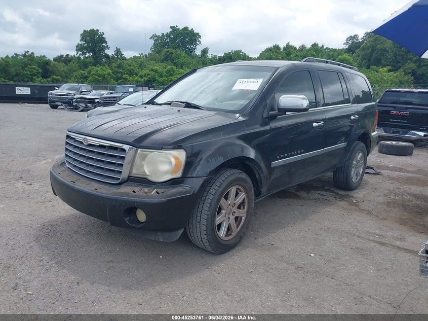 2008 Chrysler Aspen VIN 1A8HX58N18F121651 IAAI salvage auction — WATER/FLOOD, Certificate Of Destruction (Louisiana), sold $425 on 2026-07-14 (photo 2)