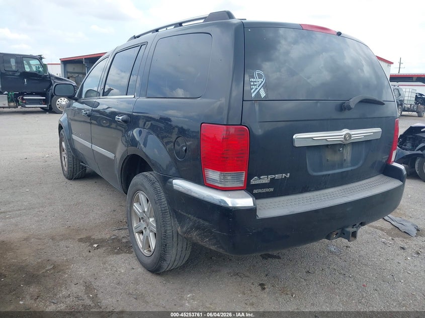 2008 Chrysler Aspen VIN 1A8HX58N18F121651 IAAI salvage auction — WATER/FLOOD, Certificate Of Destruction (Louisiana), sold $425 on 2026-07-14 (photo 3)