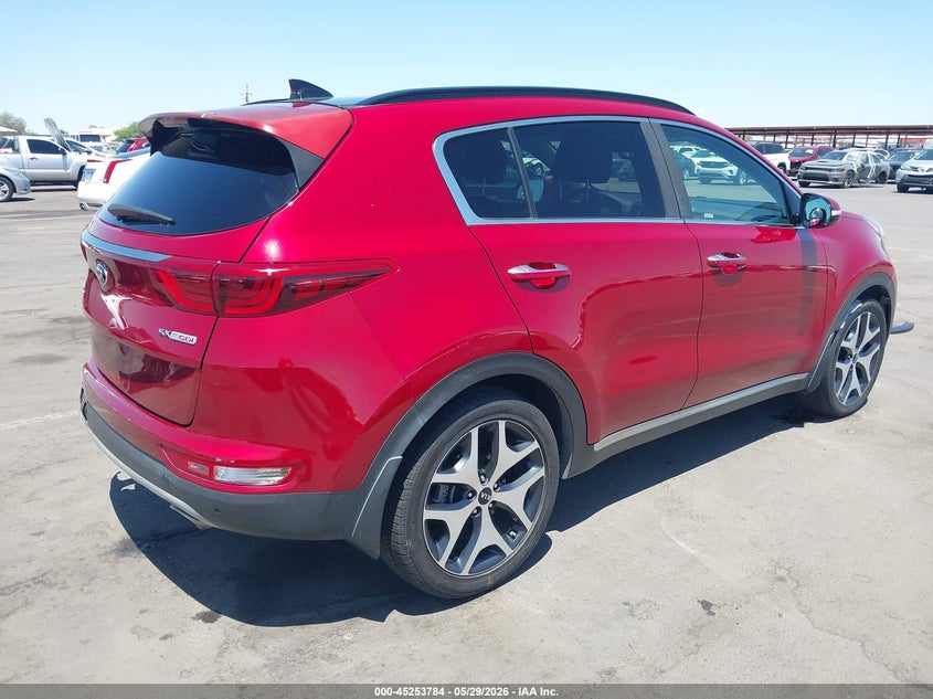 2019 Kia Sportage VIN KNDPR3A69K7625922 IAAI salvage auction — LEFT FRONT, Salvage Title, sold $3,400 on 2026-07-07 (photo 4)