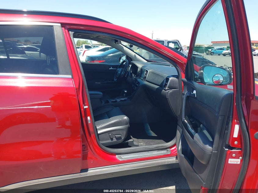 2019 Kia Sportage VIN KNDPR3A69K7625922 IAAI salvage auction — LEFT FRONT, Salvage Title, sold $3,400 on 2026-07-07 (photo 5)