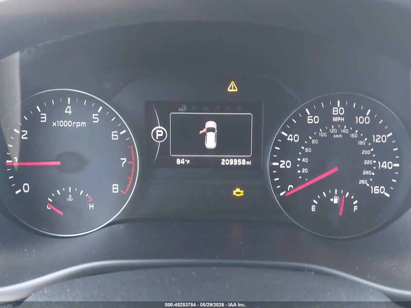 2019 Kia Sportage VIN KNDPR3A69K7625922 IAAI salvage auction — LEFT FRONT, Salvage Title, sold $3,400 on 2026-07-07 (photo 7)