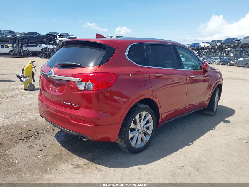 2016 Buick Envision VIN LRBFXFSX6GD187894 IAAI salvage auction — FRONT END, Salvage Title, sold $825 on 2026-07-14 (photo 4)