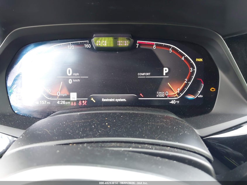 2019 BMW X7 VIN 5UXCX4C59KLB39571 IAAI salvage auction — FRONT END, Salvage Title, sold $13,600 on 2026-09-08 (photo 7)