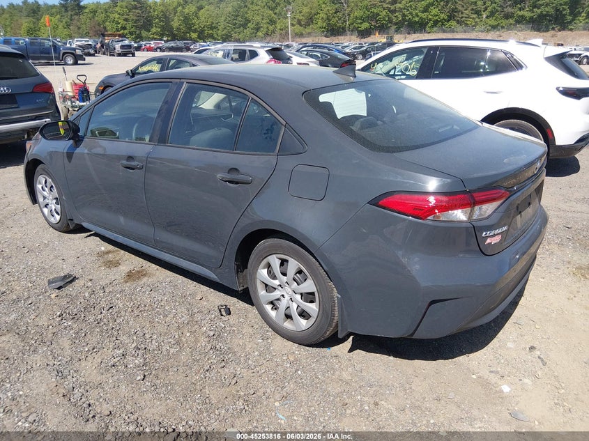 2026 Toyota Corolla VIN 5YFB4MDE3TP386854 IAAI salvage auction — RIGHT SIDE, Salvage Title, sold $10,000 on 2026-07-10 (photo 3)