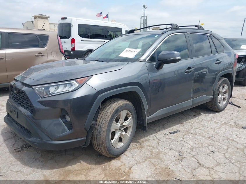 2021 Toyota Rav 4 VIN 2T3W1RFV8MC123093 IAAI salvage auction — RIGHT SIDE, Original (Texas), sold $8,000 on 2026-07-29 (photo 2)