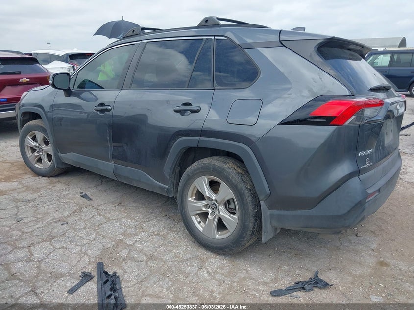 2021 Toyota Rav 4 VIN 2T3W1RFV8MC123093 IAAI salvage auction — RIGHT SIDE, Original (Texas), sold $8,000 on 2026-07-29 (photo 3)