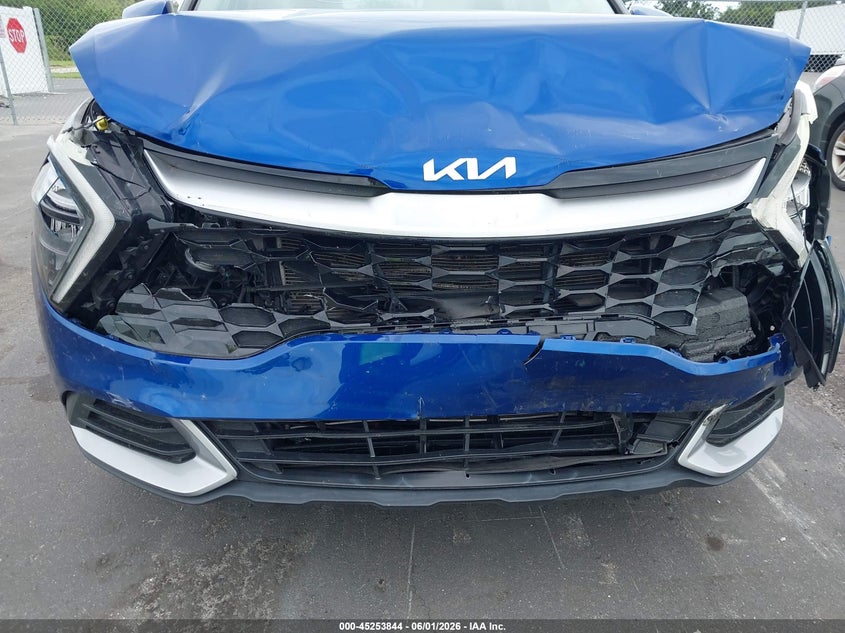 2023 Kia Sportage VIN 5XYK33AF1PG026602 IAAI salvage auction — FRONT END, Salvage Title, sold $5,050 on 2026-07-13 (photo 6)