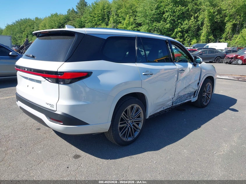 2026 Lexus Tx VIN 5TDAAAB61TS079088 IAAI salvage auction — RIGHT SIDE, Salvage Title, sold $27,750 on 2026-07-30 (photo 4)