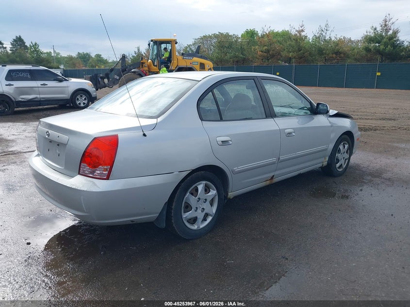 2006 Hyundai Elantra VIN KMHDN46D66U232068 IAAI salvage auction — FRONT END, Clear (Indiana), sold $225 on 2026-07-07 (photo 4)