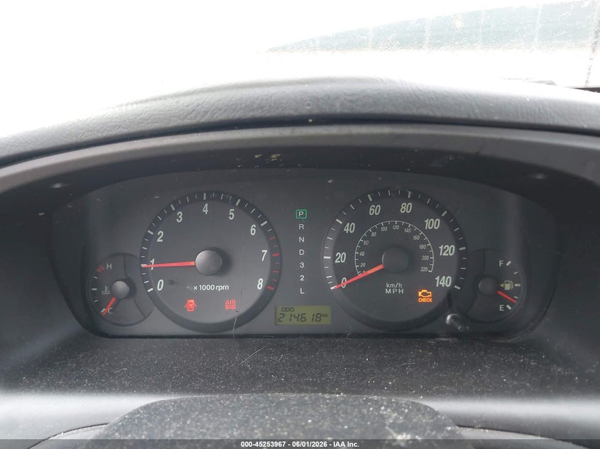2006 Hyundai Elantra VIN KMHDN46D66U232068 IAAI salvage auction — FRONT END, Clear (Indiana), sold $225 on 2026-07-07 (photo 7)