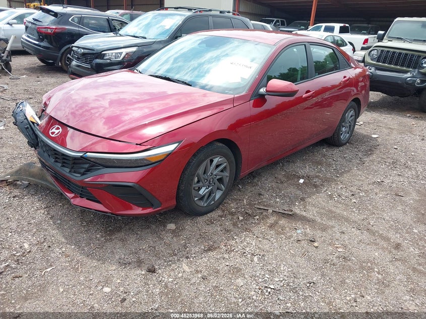 2024 Hyundai Elantra VIN KMHLM4DG0RU776999 IAAI salvage auction — FRONT END, Salvage Title, sold $2,550 on 2026-07-18 (photo 2)