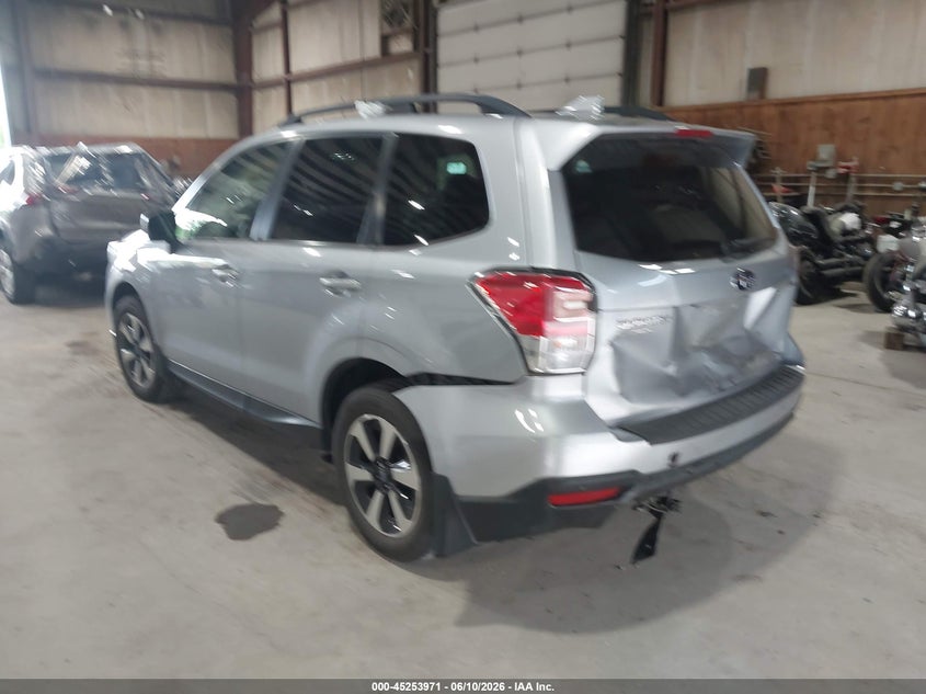 2018 Subaru Forester VIN JF2SJARC7JH485458 IAAI salvage auction — REAR END, Mv-907A (New York), sold $5,750 on 2026-07-15 (photo 3)
