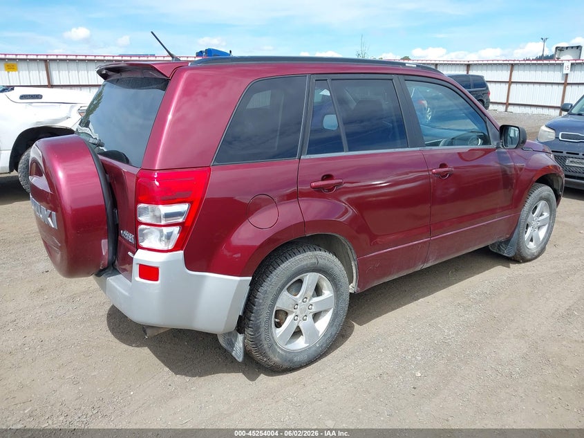 2008 Suzuki Grand vitara VIN JS3TD944484101602 IAAI salvage auction — NORMAL WEAR, Rebuilt (Washington), sold $300 on 2026-07-14 (photo 4)