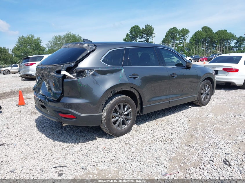 2021 Mazda Cx-9 VIN JM3TCACY0M0502130 IAAI salvage auction — REAR END, Salvage (Alabama), sold $4,650 on 2026-07-29 (photo 4)