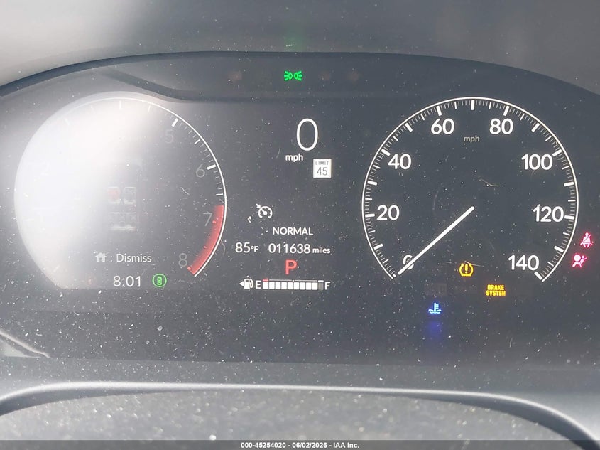 2025 Honda Hr-v VIN 3CZRZ1H79SM729676 IAAI salvage auction — FRONT END, Salvage Title, sold $6,400 on 2026-07-25 (photo 7)