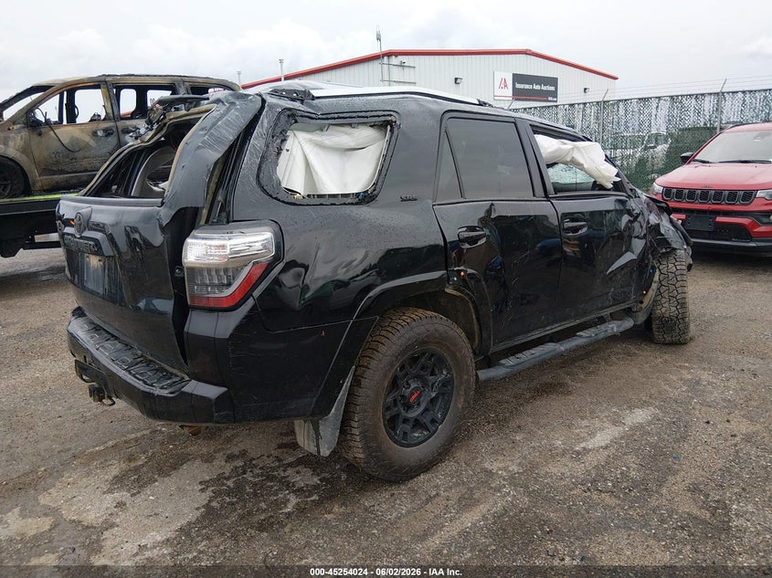 2020 Toyota 4runner VIN JTEBU5JR9L5783183 IAAI salvage auction — BIO HAZARD, Salvage Title, sold $1,550 on 2026-07-10 (photo 4)