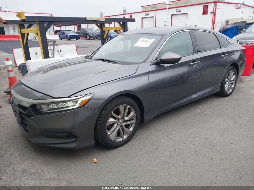 2020 Honda Accord VIN 1HGCV1F15LA052521 IAAI salvage auction — RIGHT REAR, Salvage Title, sold $3,750 on 2026-07-09 (photo 2)