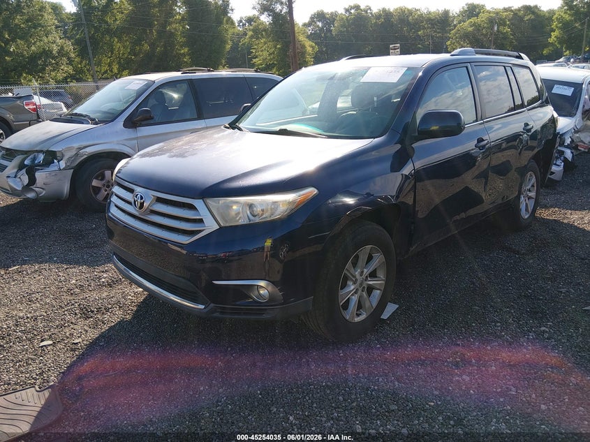 2011 Toyota Highlander VIN 5TDZK3EH5BS028765 IAAI salvage auction — LEFT REAR, Salvage (South Carolina), sold $3,650 on 2026-07-07 (photo 2)