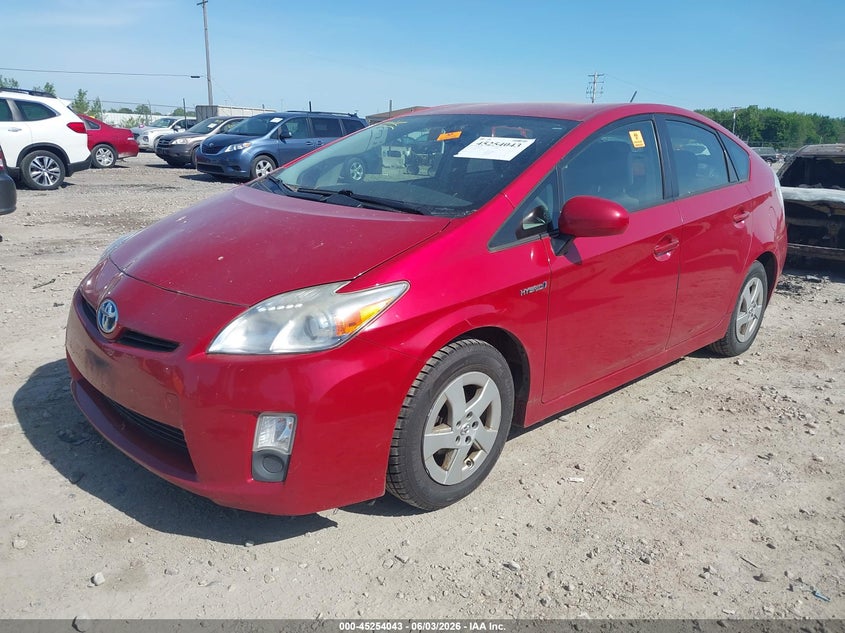 2010 Toyota Prius VIN JTDKN3DU6A0150138 IAAI salvage auction — NORMAL WEAR, Clear-Endorsement (Wisconsin), sold $425 on 2026-07-16 (photo 2)