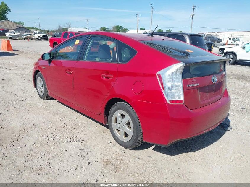 2010 Toyota Prius VIN JTDKN3DU6A0150138 IAAI salvage auction — NORMAL WEAR, Clear-Endorsement (Wisconsin), sold $425 on 2026-07-16 (photo 3)