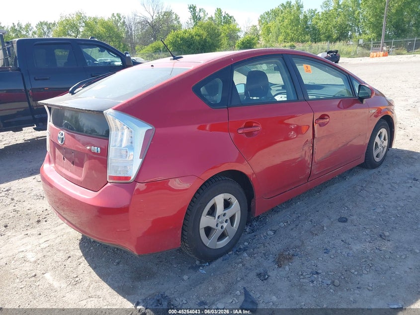 2010 Toyota Prius VIN JTDKN3DU6A0150138 IAAI salvage auction — NORMAL WEAR, Clear-Endorsement (Wisconsin), sold $425 on 2026-07-16 (photo 4)