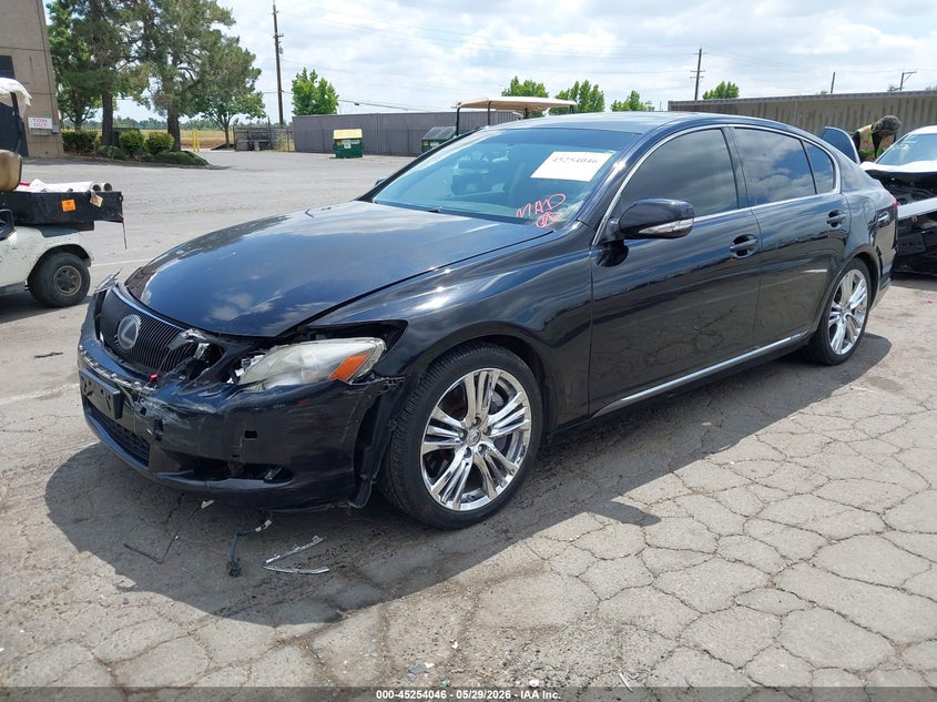 2008 Lexus Gs 450h VIN JTHBC96S385012606 IAAI salvage auction — FRONT END, Salvage (California), sold $925 on 2026-07-08 (photo 2)