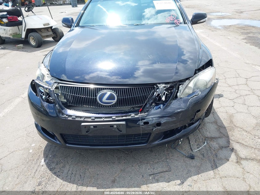 2008 Lexus Gs 450h VIN JTHBC96S385012606 IAAI salvage auction — FRONT END, Salvage (California), sold $925 on 2026-07-08 (photo 6)
