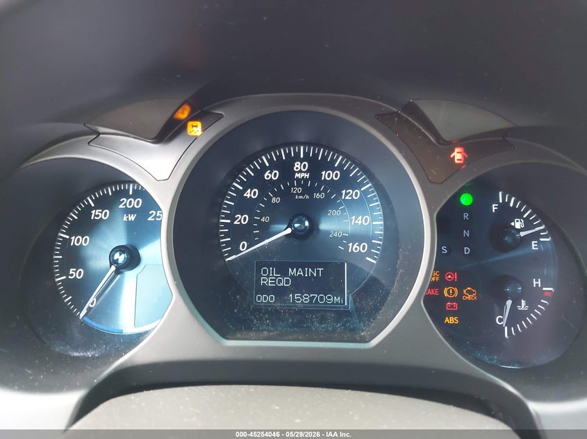 2008 Lexus Gs 450h VIN JTHBC96S385012606 IAAI salvage auction — FRONT END, Salvage (California), sold $925 on 2026-07-08 (photo 7)