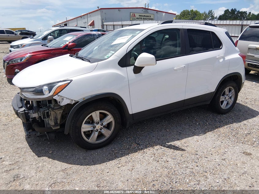2021 Chevrolet Trax VIN KL7CJLSB4MB325803 IAAI salvage auction — RIGHT FRONT, Salvage Title, sold $775 on 2026-07-06 (photo 2)