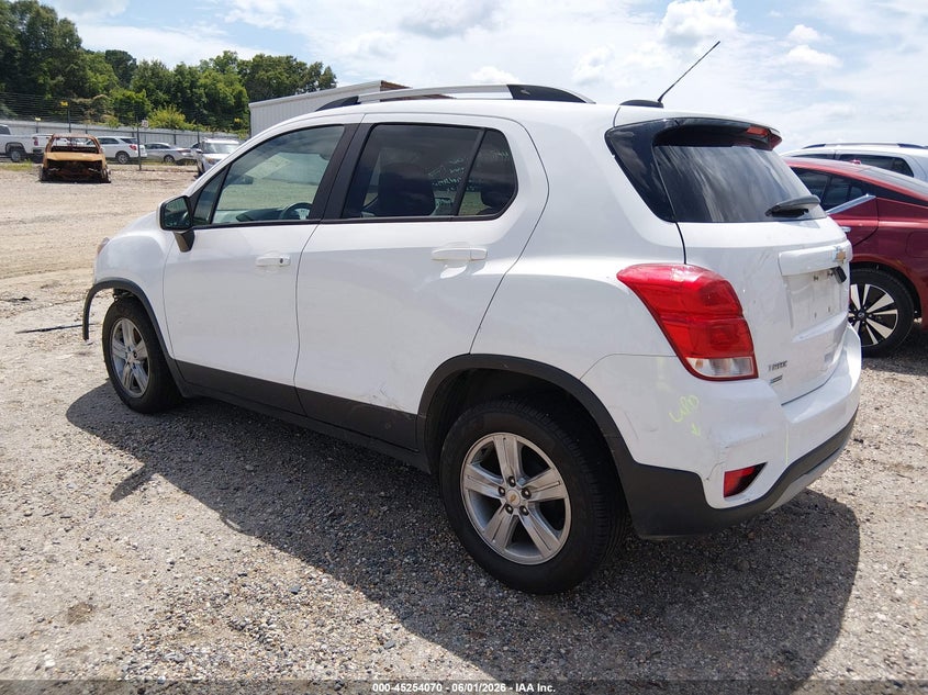 2021 Chevrolet Trax VIN KL7CJLSB4MB325803 IAAI salvage auction — RIGHT FRONT, Salvage Title, sold $775 on 2026-07-06 (photo 3)
