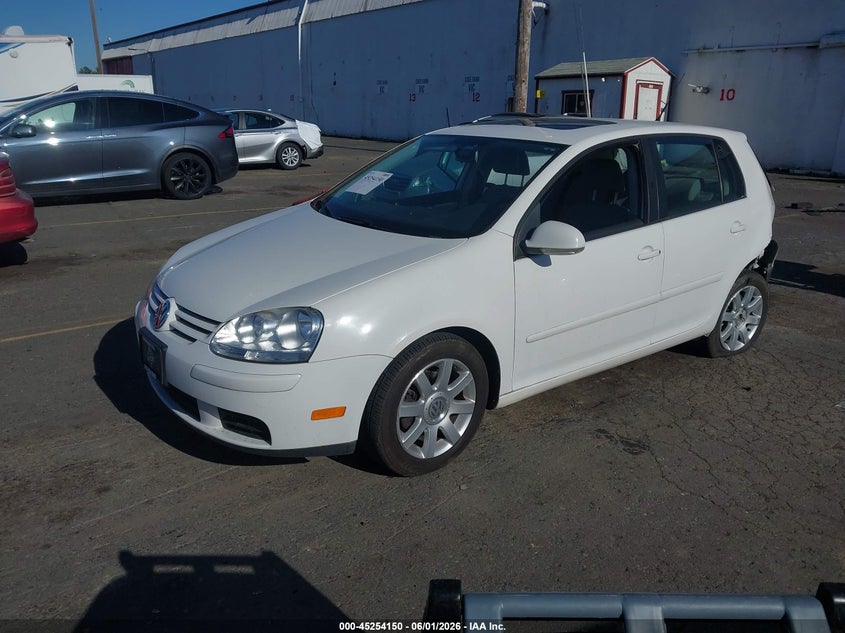 2009 Volkswagen Rabbit VIN WVWDB71K69W048911 IAAI salvage auction — LEFT REAR, Salvage (Oregon), sold $250 on 2026-07-30 (photo 2)