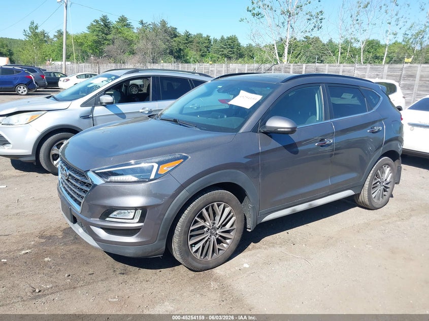 2020 Hyundai Tucson VIN KM8J3CAL1LU223758 IAAI salvage auction — REAR END, Salvage Title, sold $4,100 on 2026-07-17 (photo 2)