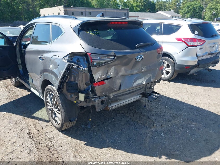2020 Hyundai Tucson VIN KM8J3CAL1LU223758 IAAI salvage auction — REAR END, Salvage Title, sold $4,100 on 2026-07-17 (photo 6)