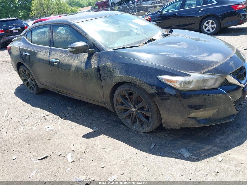 2017 Nissan Maxima VIN 1N4AA6AP1HC449543 IAAI salvage auction — NORMAL WEAR, Salvage Title, sold $7,175 on 2026-07-07 (photo 1)