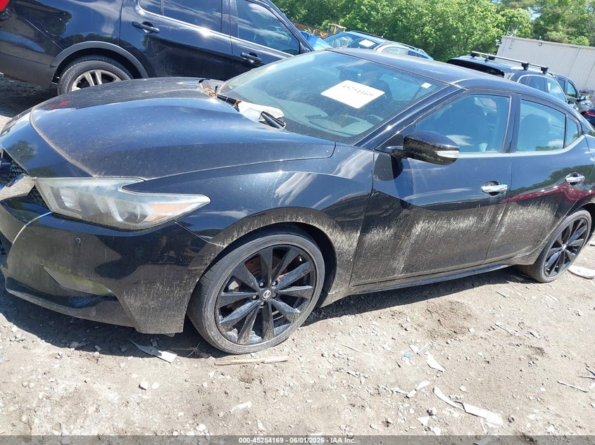 2017 Nissan Maxima VIN 1N4AA6AP1HC449543 IAAI salvage auction — NORMAL WEAR, Salvage Title, sold $7,175 on 2026-07-07 (photo 2)
