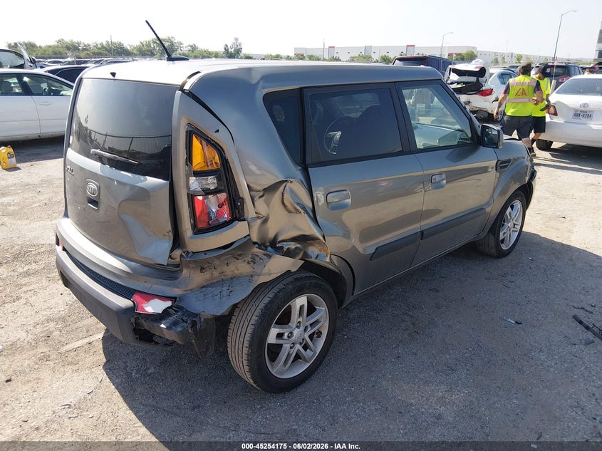 2010 Kia Soul VIN KNDJT2A27A7030662 IAAI salvage auction — FRONT END, Salvage (Texas), sold $550 on 2026-07-07 (photo 4)