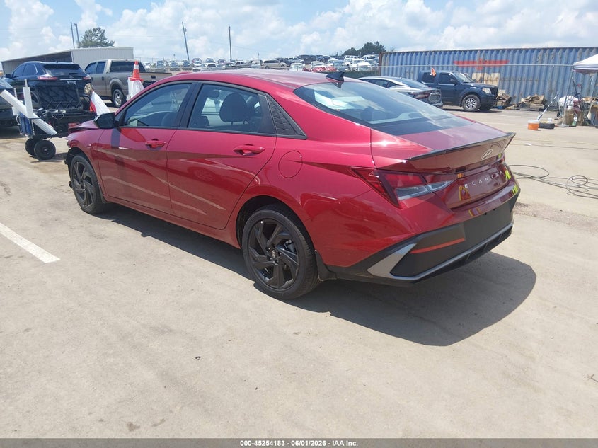 2026 Hyundai Elantra VIN KMHLM4DG5TU100281 IAAI salvage auction — FRONT END, Salvage Title, sold $5,300 on 2026-07-23 (photo 3)