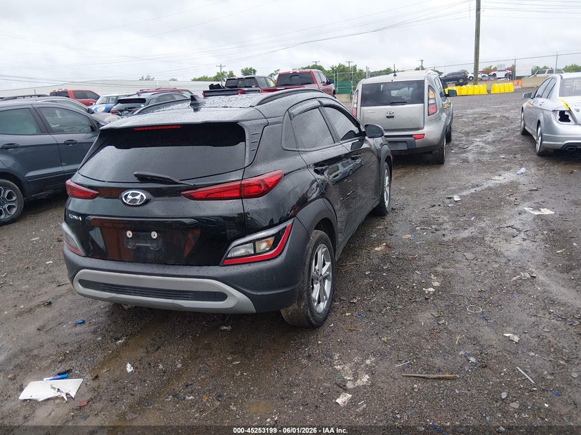 2023 Hyundai Kona VIN KM8K62AB7PU003611 IAAI salvage auction — LEFT FRONT, Salvage Title, sold $1,850 on 2026-07-09 (photo 4)
