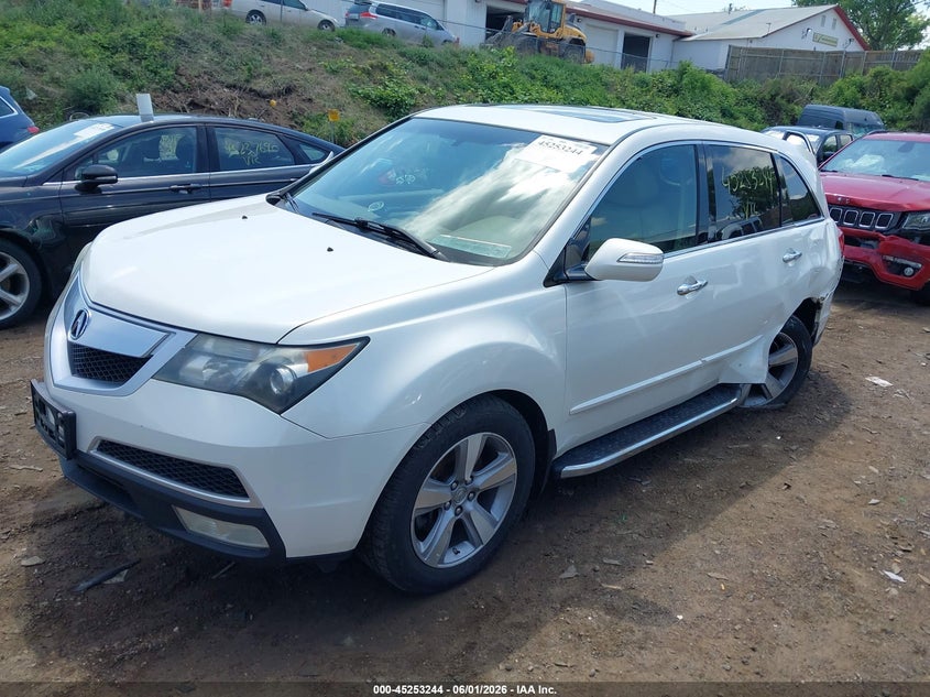2012 Acura Mdx VIN 2HNYD2H22CH521160 IAAI salvage auction — REAR END, Salvage Title, sold $300 on 2026-07-22 (photo 2)
