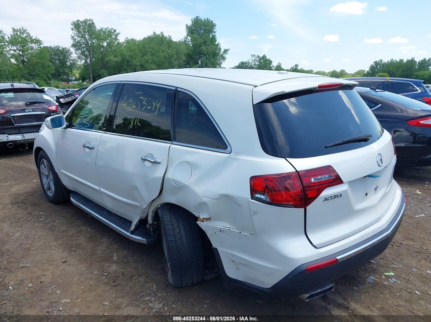 2012 Acura Mdx VIN 2HNYD2H22CH521160 IAAI salvage auction — REAR END, Salvage Title, sold $300 on 2026-07-22 (photo 6)