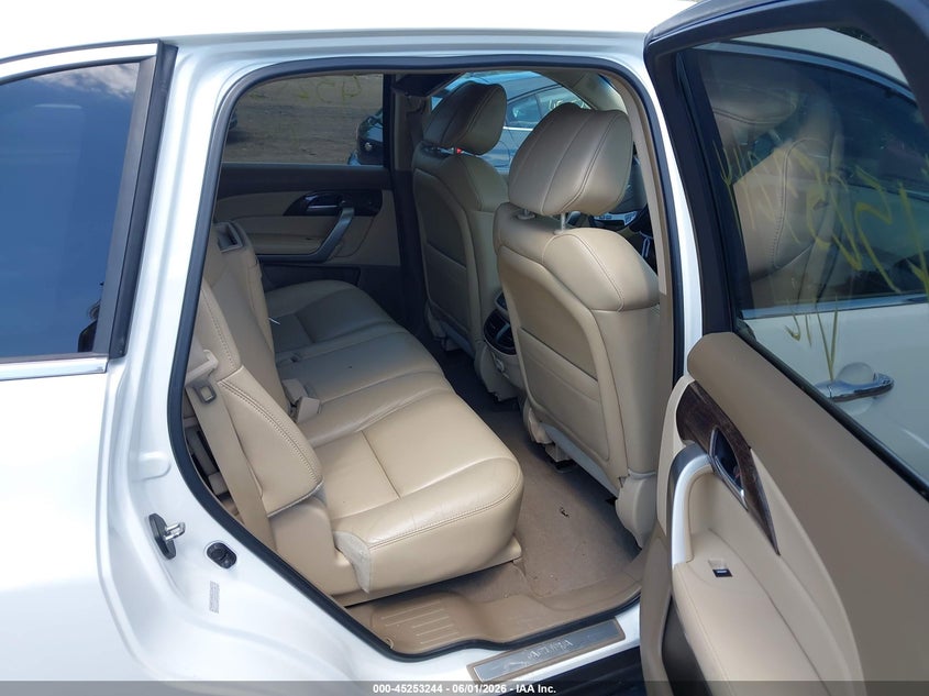 2012 Acura Mdx VIN 2HNYD2H22CH521160 IAAI salvage auction — REAR END, Salvage Title, sold $300 on 2026-07-22 (photo 8)
