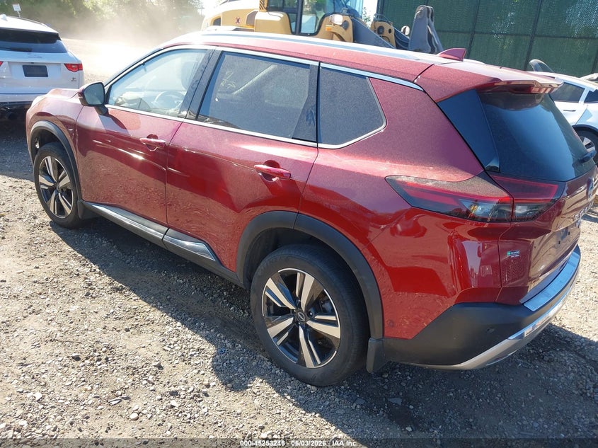 2023 Nissan Rogue VIN JN8BT3DD1PW300110 IAAI salvage auction — WATER/FLOOD, Salvage Title, sold $7,200 on 2026-07-07 (photo 3)