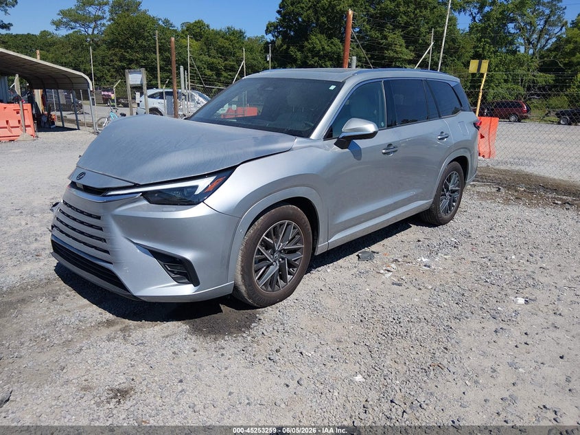 2025 Lexus Tx VIN 5TDAAAB65SS045342 IAAI salvage auction — FRONT END, Salvage Title, sold $20,900 on 2026-08-17 (photo 2)