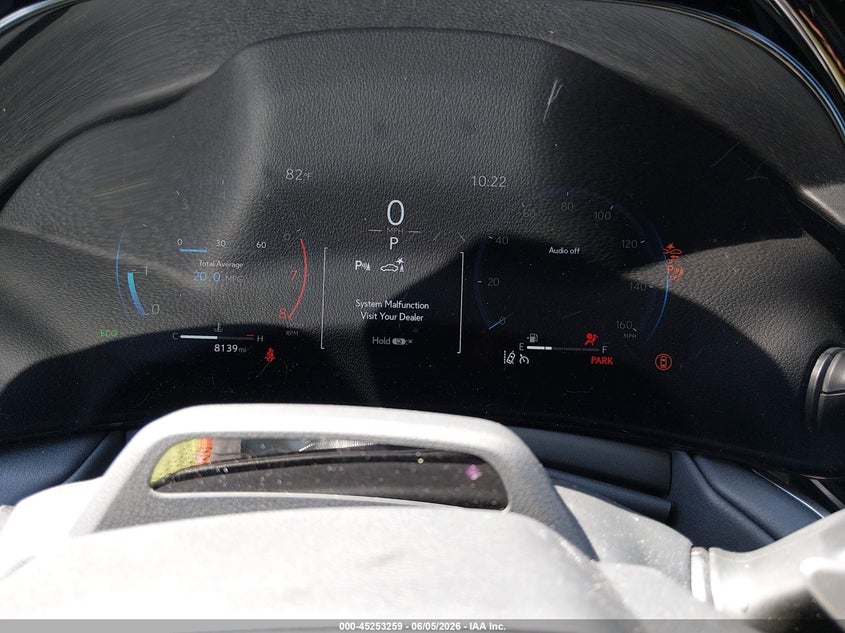 2025 Lexus Tx VIN 5TDAAAB65SS045342 IAAI salvage auction — FRONT END, Salvage Title, sold $20,900 on 2026-08-17 (photo 7)