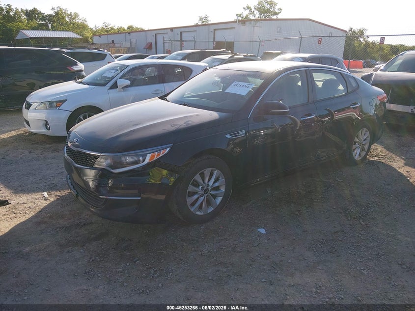 2018 Kia Optima VIN 5XXGT4L35JG252331 IAAI salvage auction — NORMAL WEAR, Original (Kentucky), sold $1,875 on 2026-07-20 (photo 2)