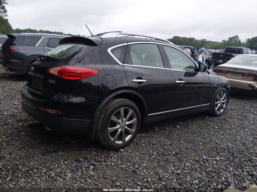 2011 Infiniti Ex35 VIN JN1AJ0HPXBM801343 IAAI salvage auction — LEFT FRONT, Salvage (South Carolina), sold $275 on 2026-07-07 (photo 4)