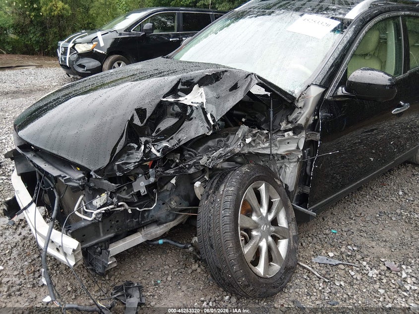 2011 Infiniti Ex35 VIN JN1AJ0HPXBM801343 IAAI salvage auction — LEFT FRONT, Salvage (South Carolina), sold $275 on 2026-07-07 (photo 6)